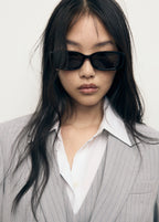 Pinstripe Suit Blazer