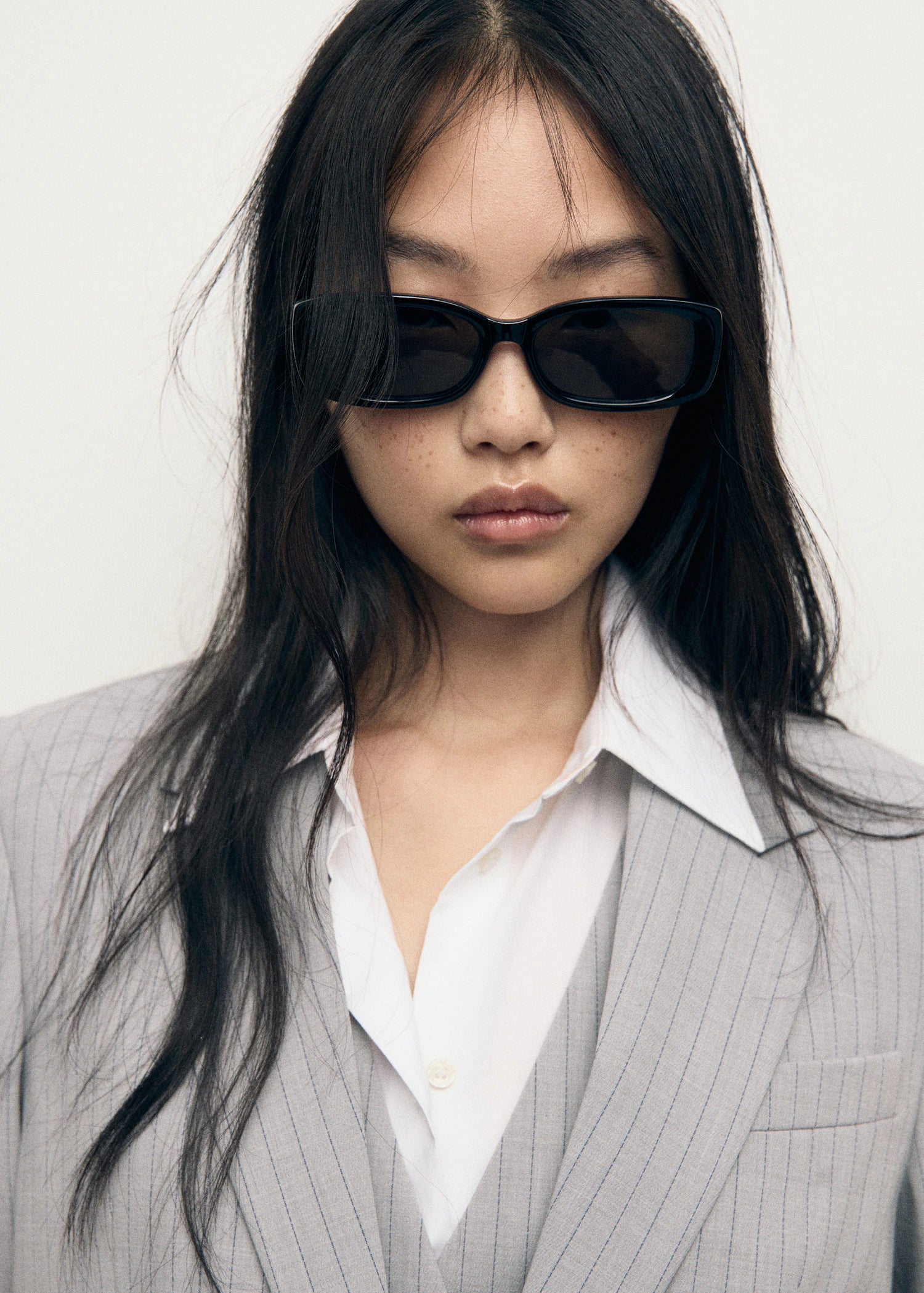 Pinstripe Suit Blazer