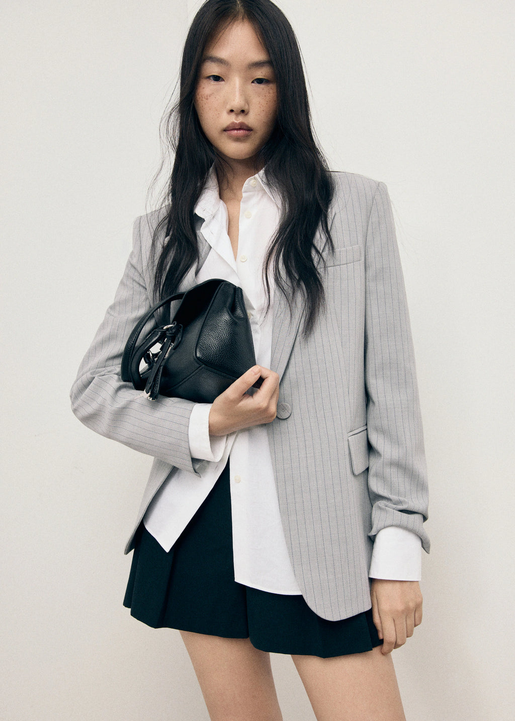 Pinstripe Suit Blazer