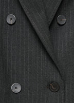 Pinstripe Suit Blazer