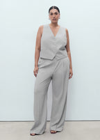 Pinstriped Suit Waistcoat