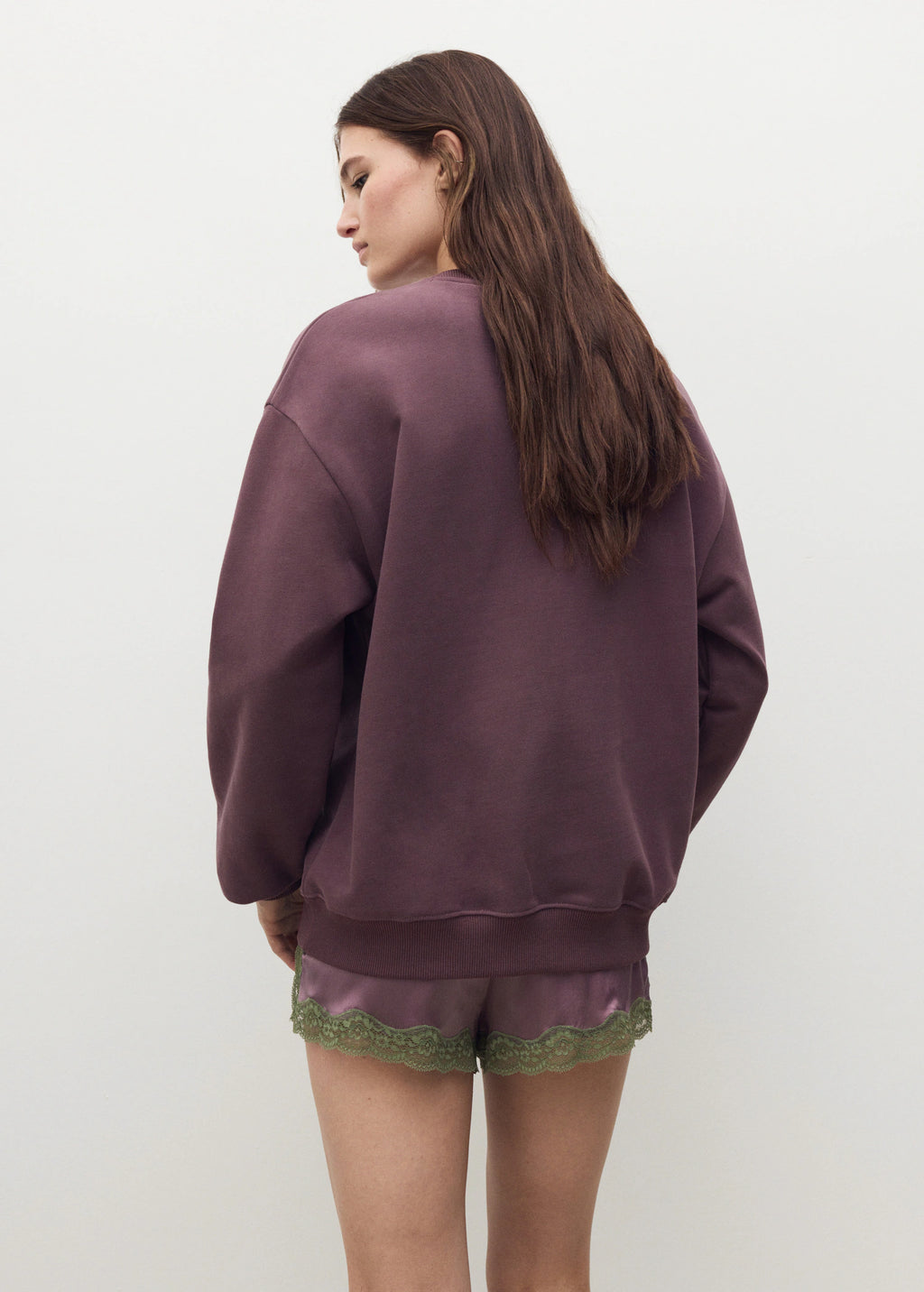 Plain Organic Cotton Sweatshirt