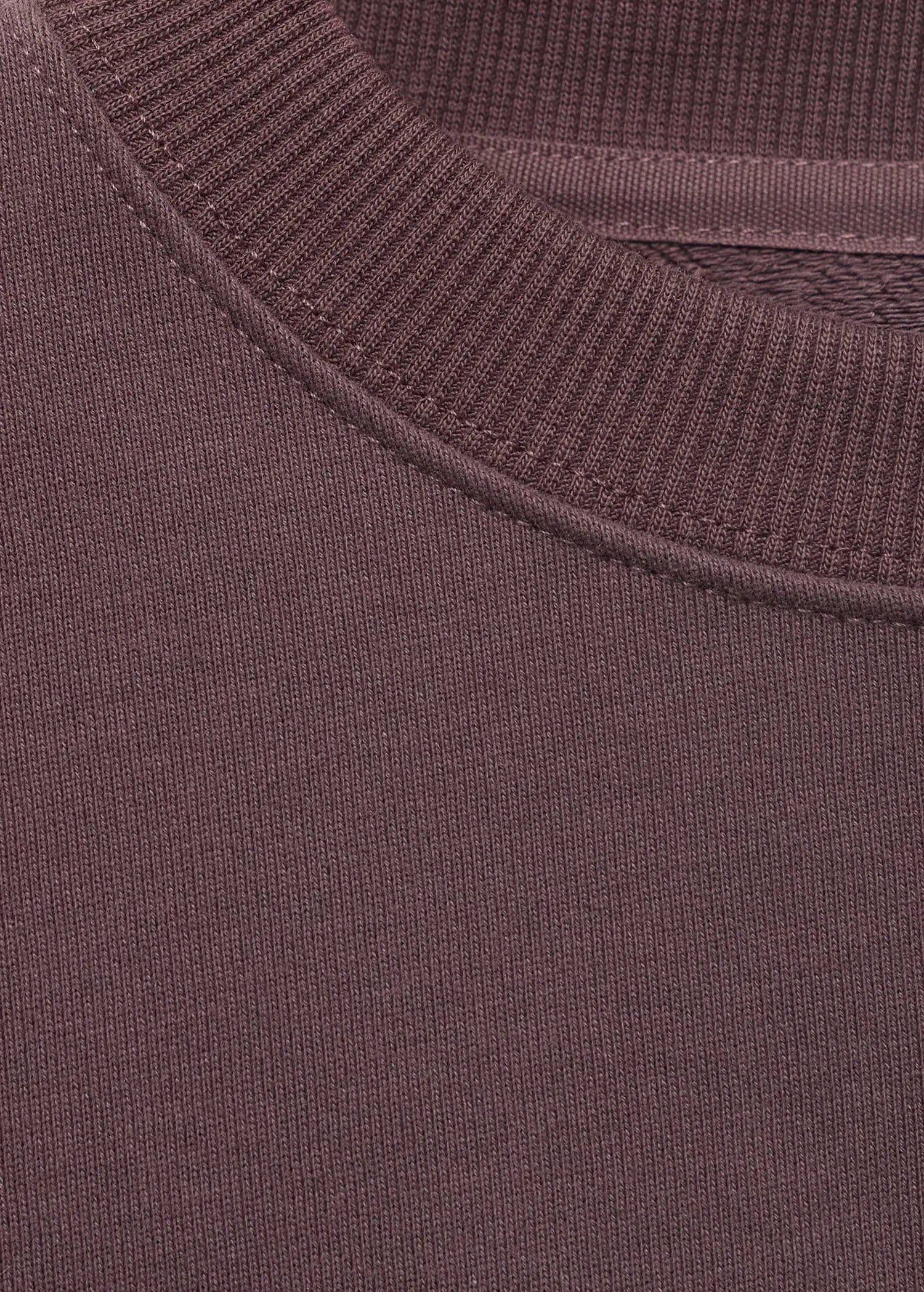 Plain Organic Cotton Sweatshirt