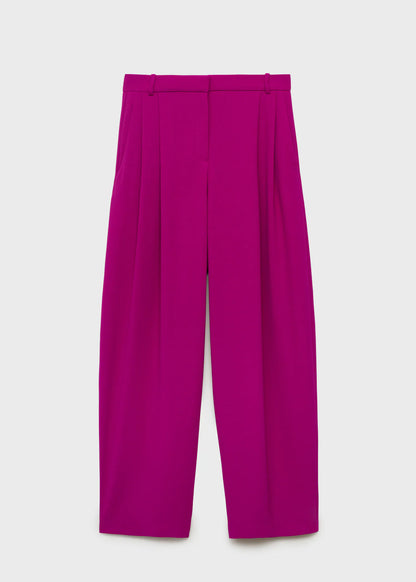 Pleat Detail Trousers