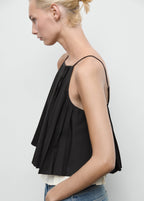 Pleated Combined Top