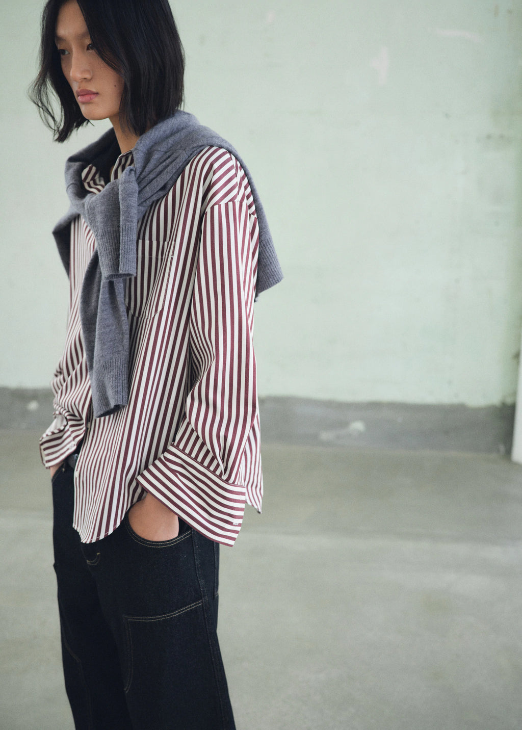 Pocket Striped Shirt