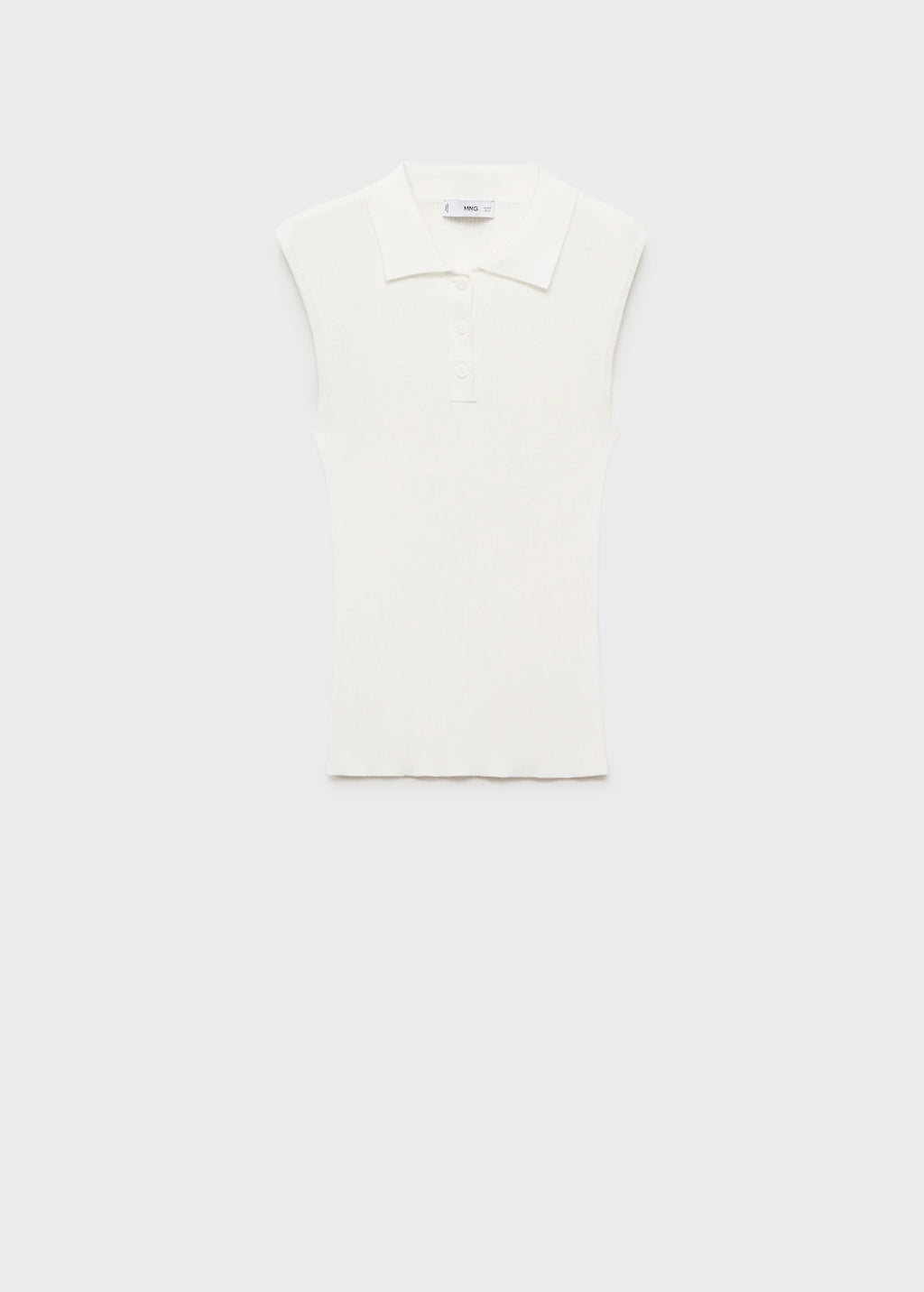 Polo Neck Knitted Top