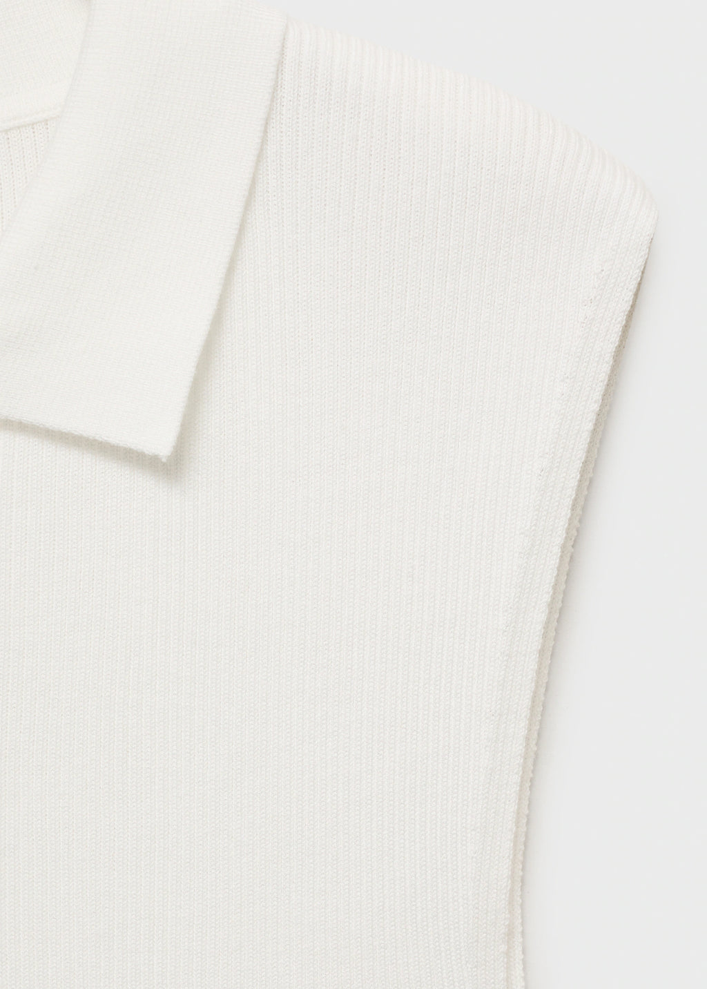 Polo Neck Knitted Top