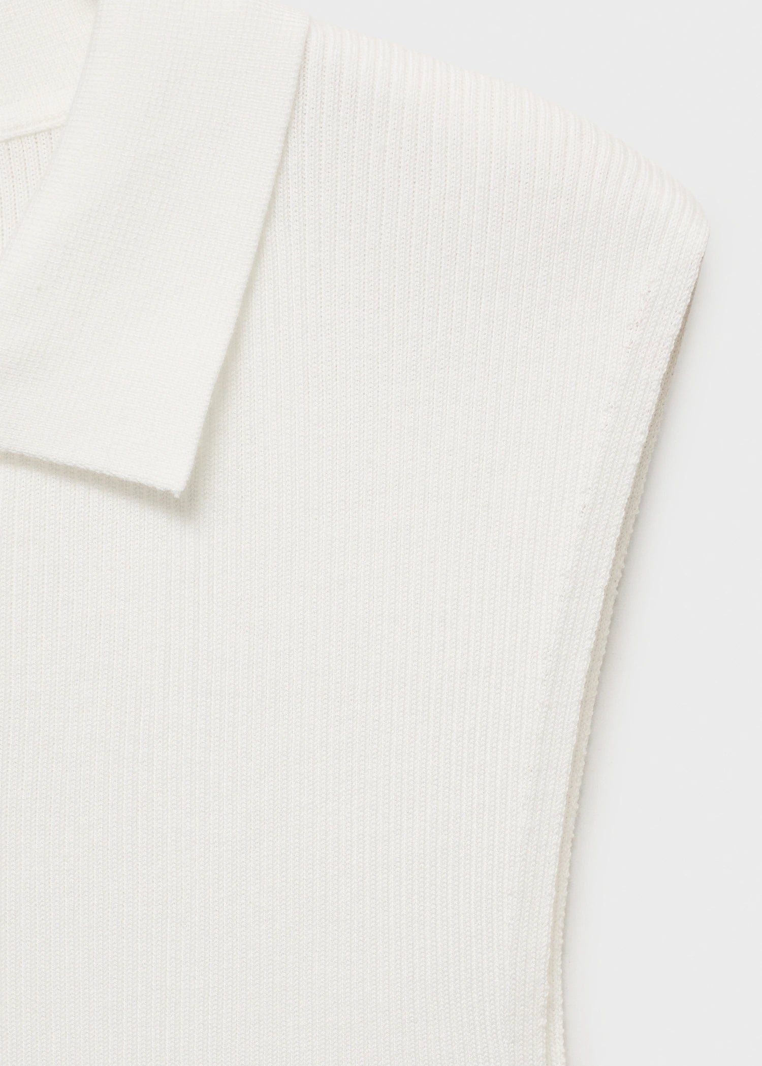 Polo Neck Knitted Top