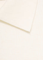 Polo Neck Ribbed Sweater