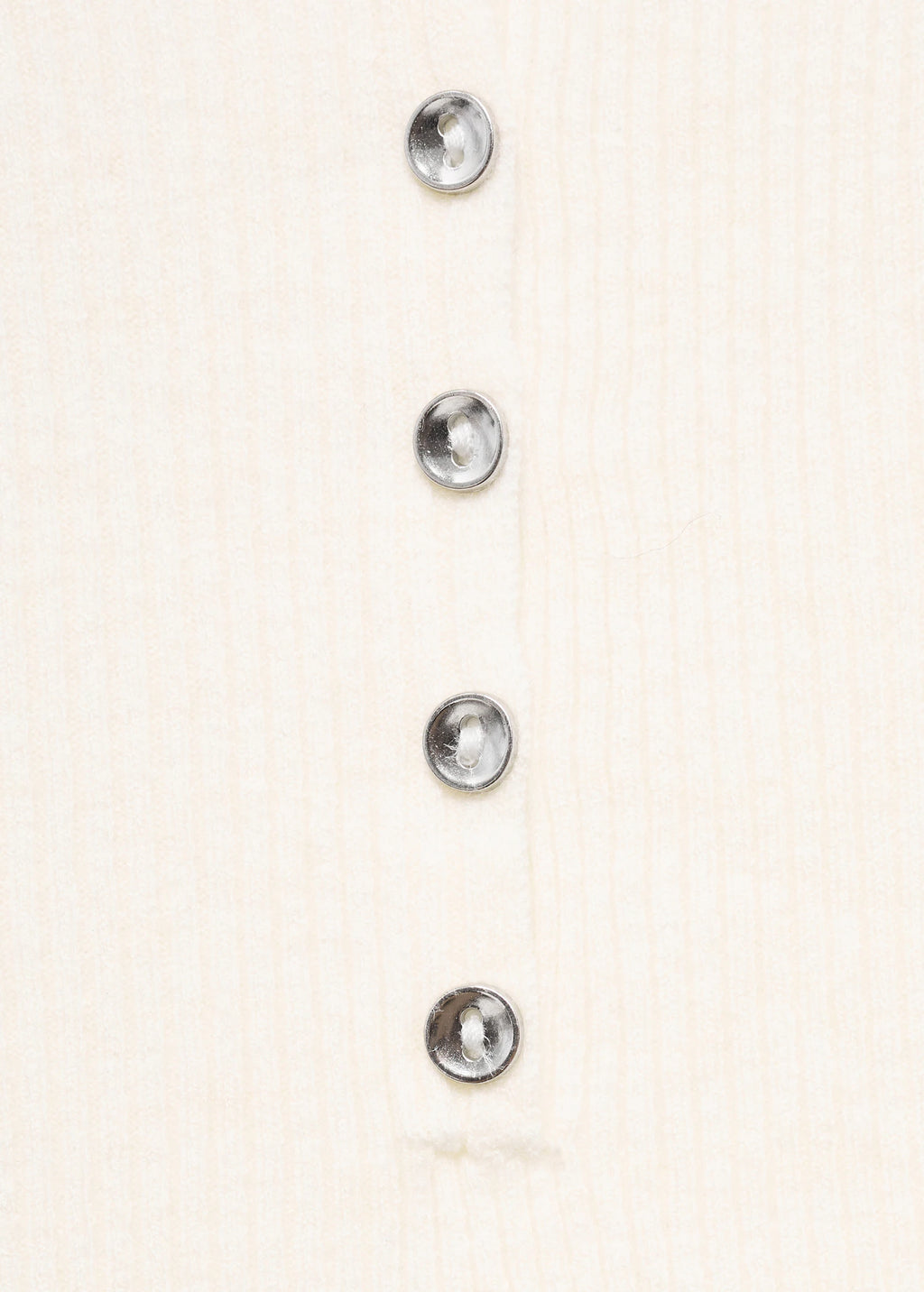 Polo Neck Ribbed Sweater