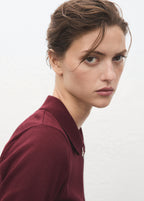 Polo Neck Sweater With Zip