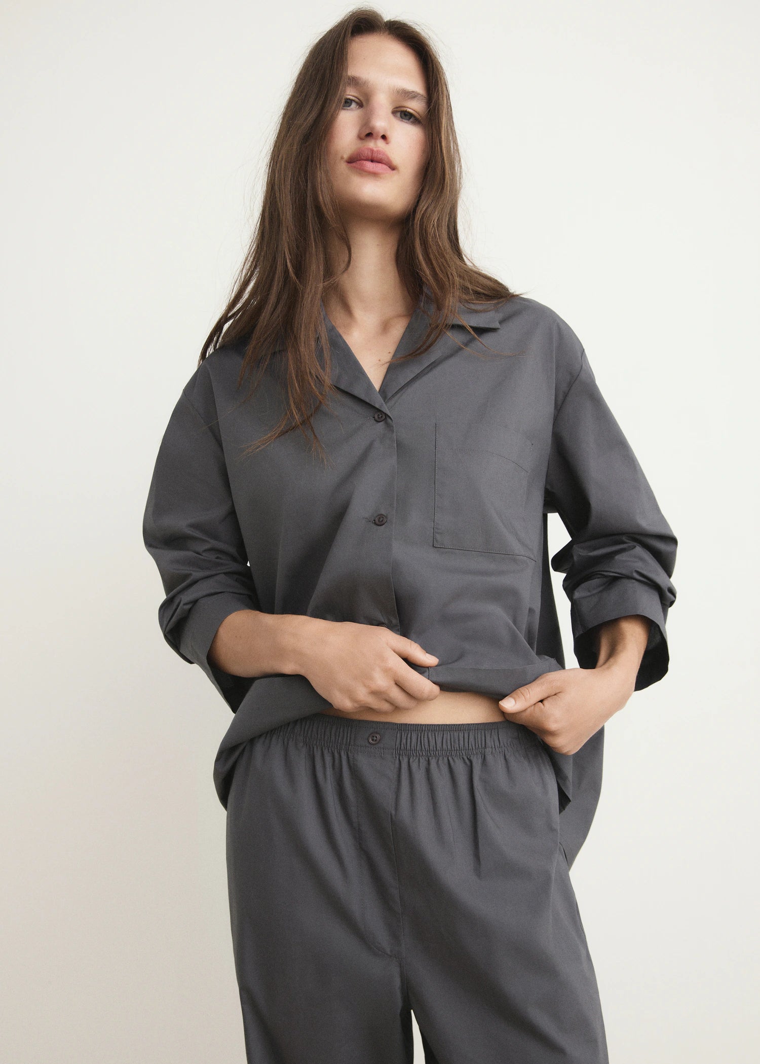 Poplin Pyjama Bottoms