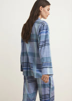 Printed Pyjama Shirt With Piping