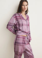 Printed Pyjama Trousers With Piping