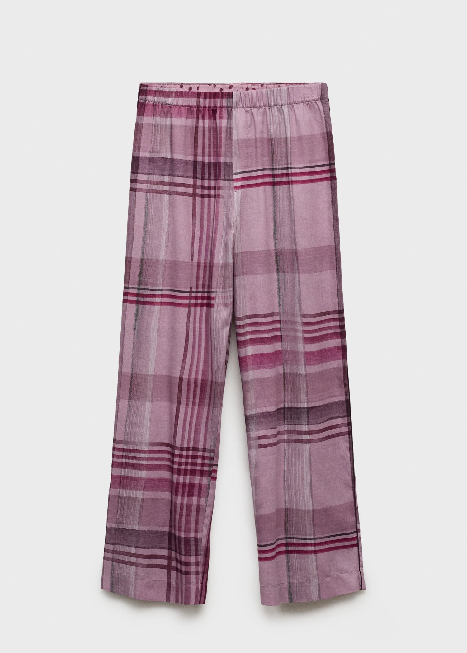 Printed Pyjama Trousers With Piping