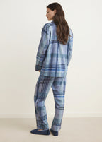Printed Pyjama Trousers With Piping