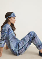 Printed Pyjama Trousers With Piping