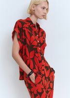 Printed Short Sleeved Shirt