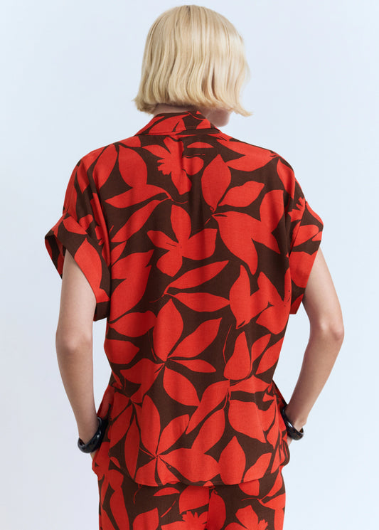 Printed Short Sleeved Shirt