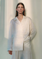 Rayon Check Pyjama Top