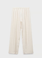 Rayon Check Pyjama Trousers