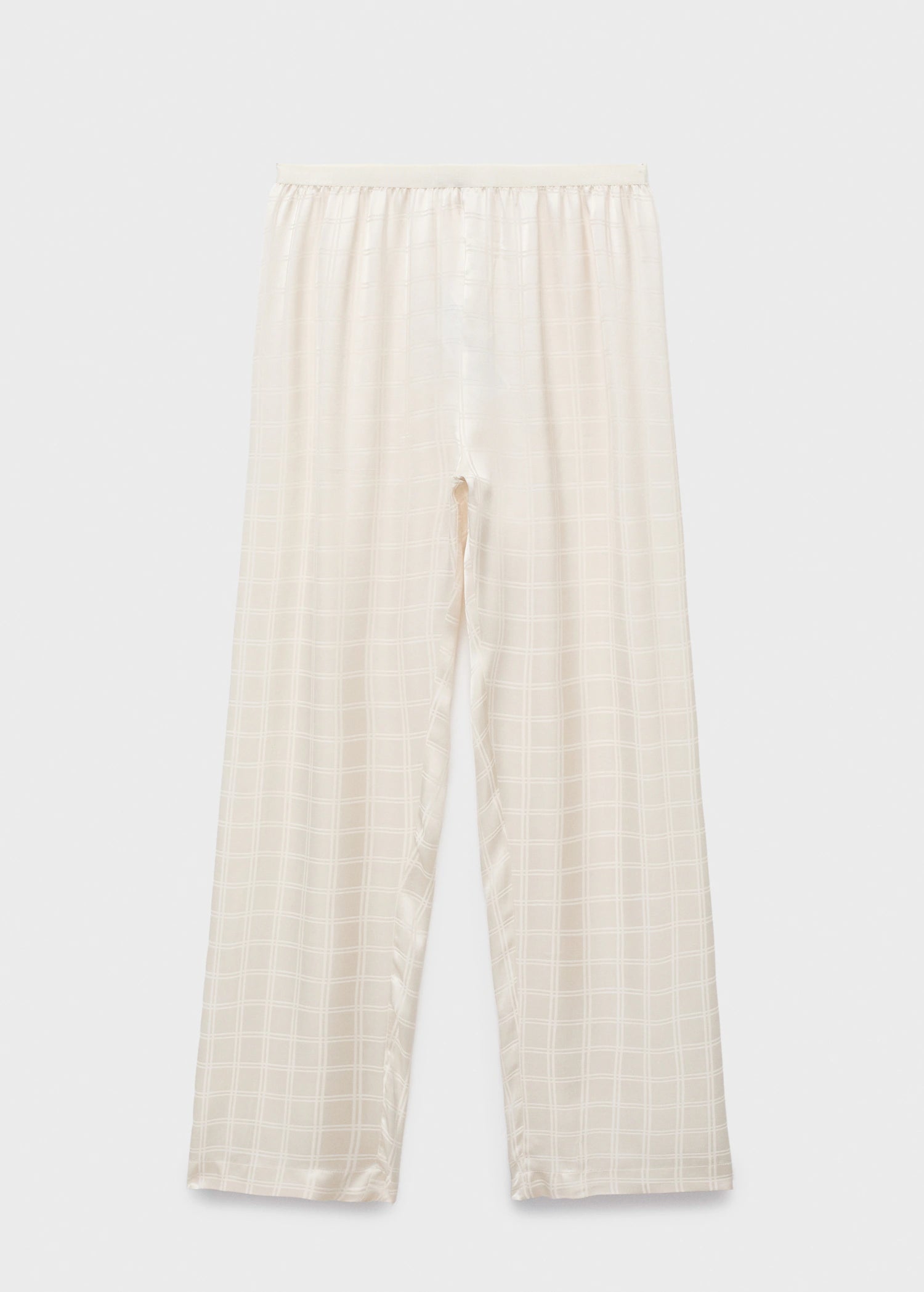 Rayon Check Pyjama Trousers