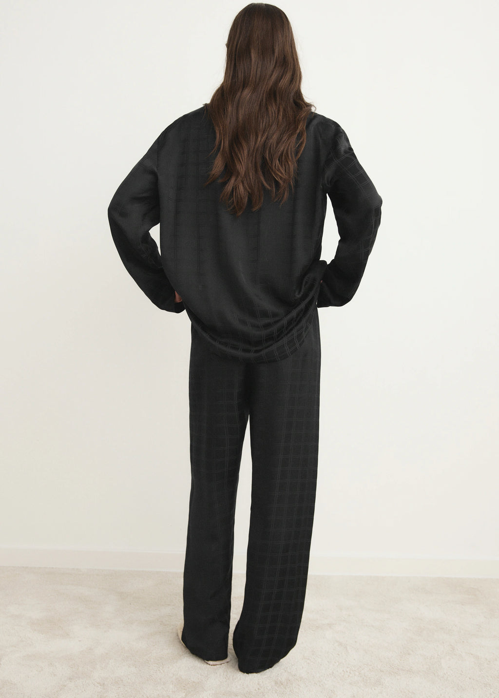 Rayon Check Pyjama Trousers