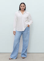 Regular Cotton Lyocell Blend Shirt