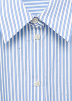 Rhinestone Cropped Shirt