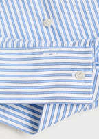 Rhinestone Cropped Shirt