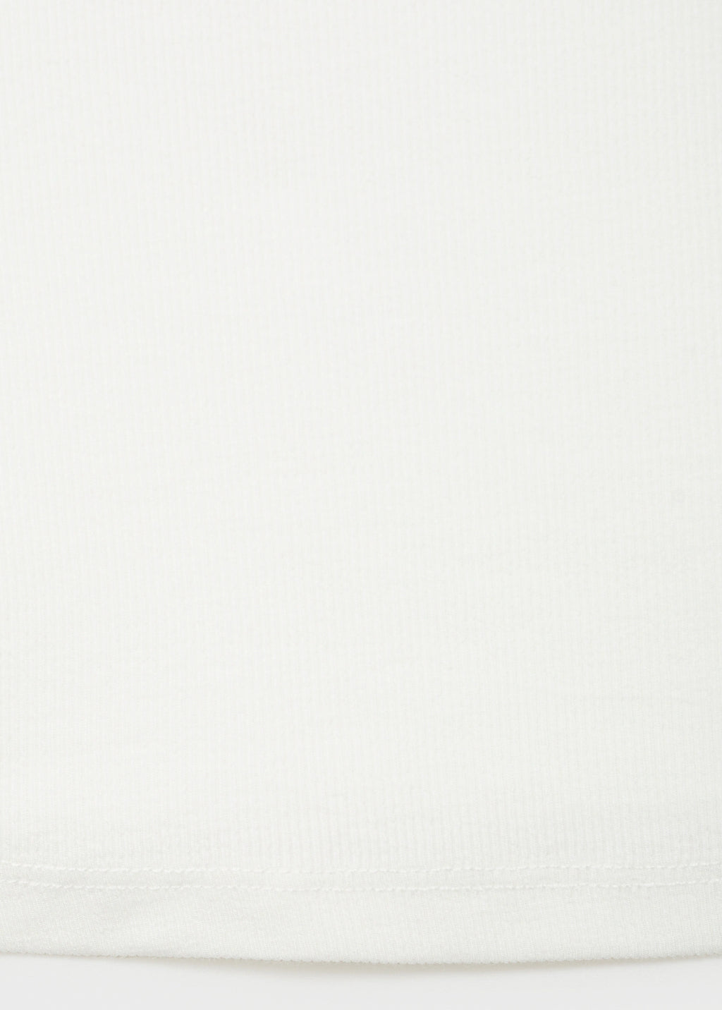 Ribbed Cotton Blend Top