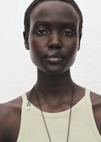 Ribbed Cotton Blend Top