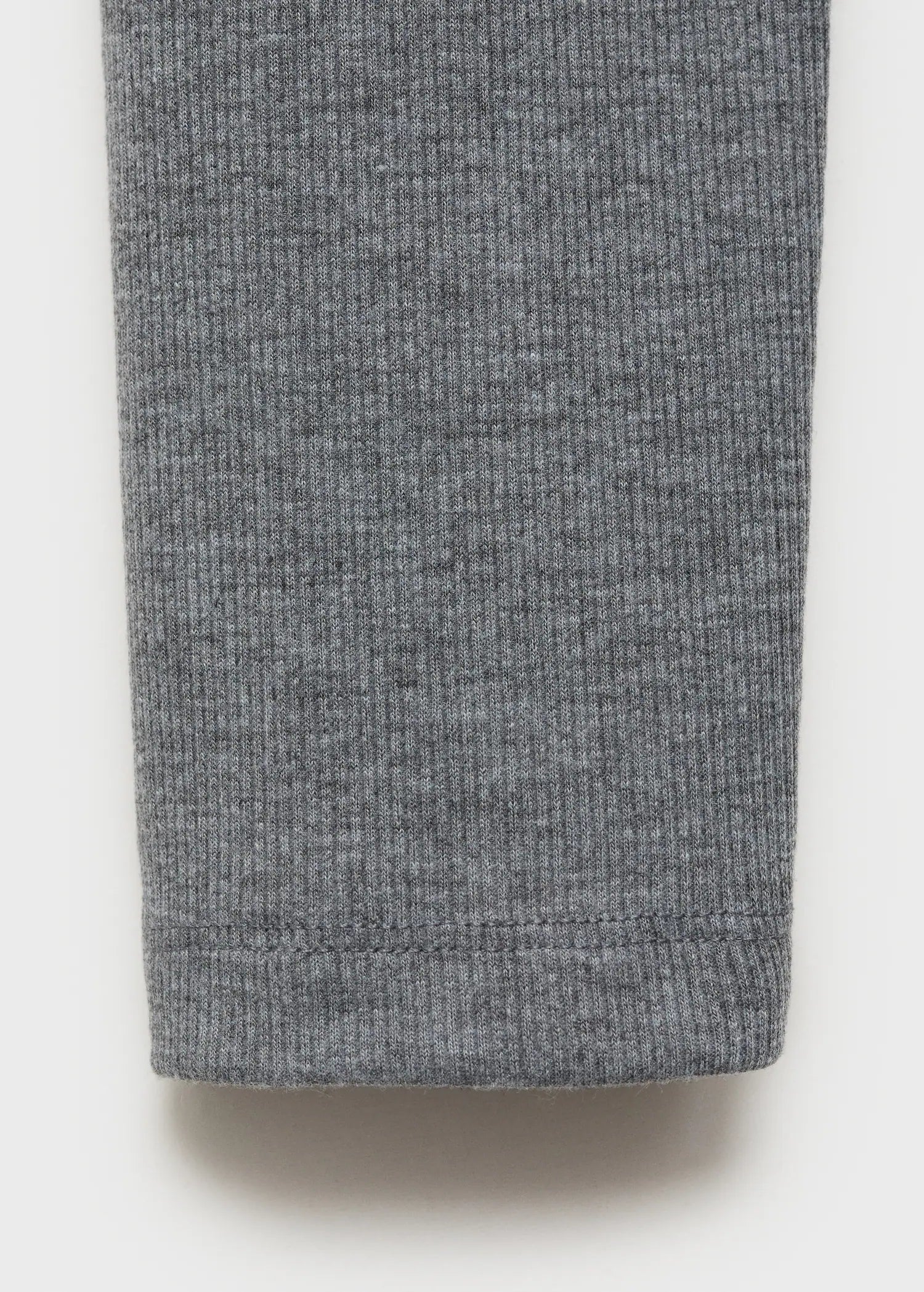 Ribbed Knit Button Down T Shirt