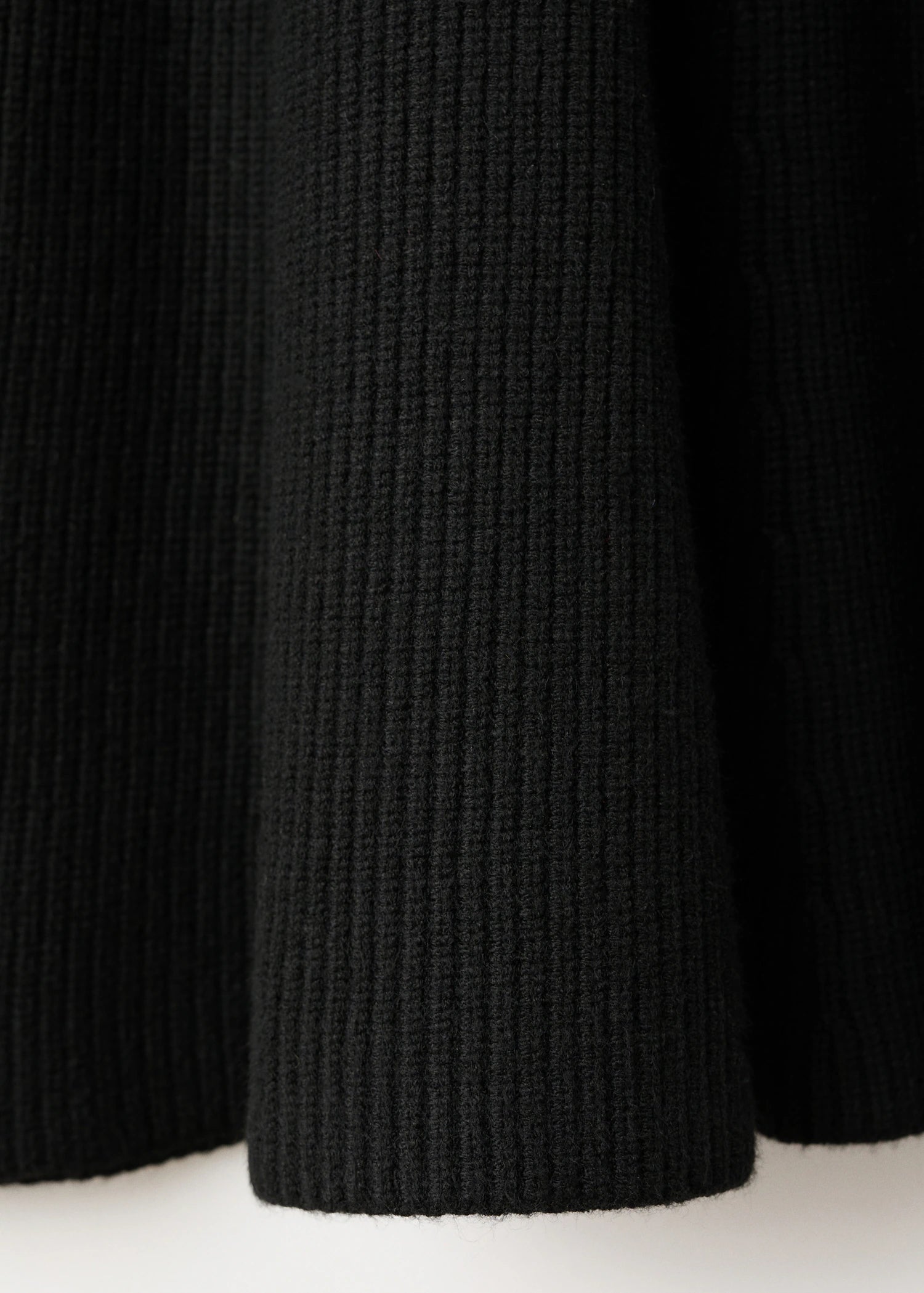 Ribbed Knitted A Line Dress