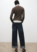 Ribbed Knitted Cardigan