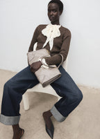 Ribbed Knitted Cardigan