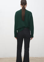 Ribbed Turtleneck Sweater