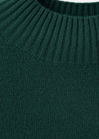 Ribbed Turtleneck Sweater