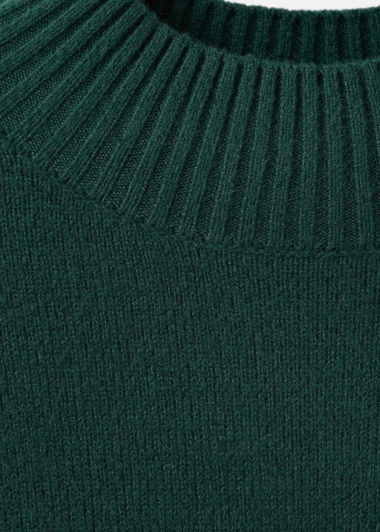 Ribbed Turtleneck Sweater