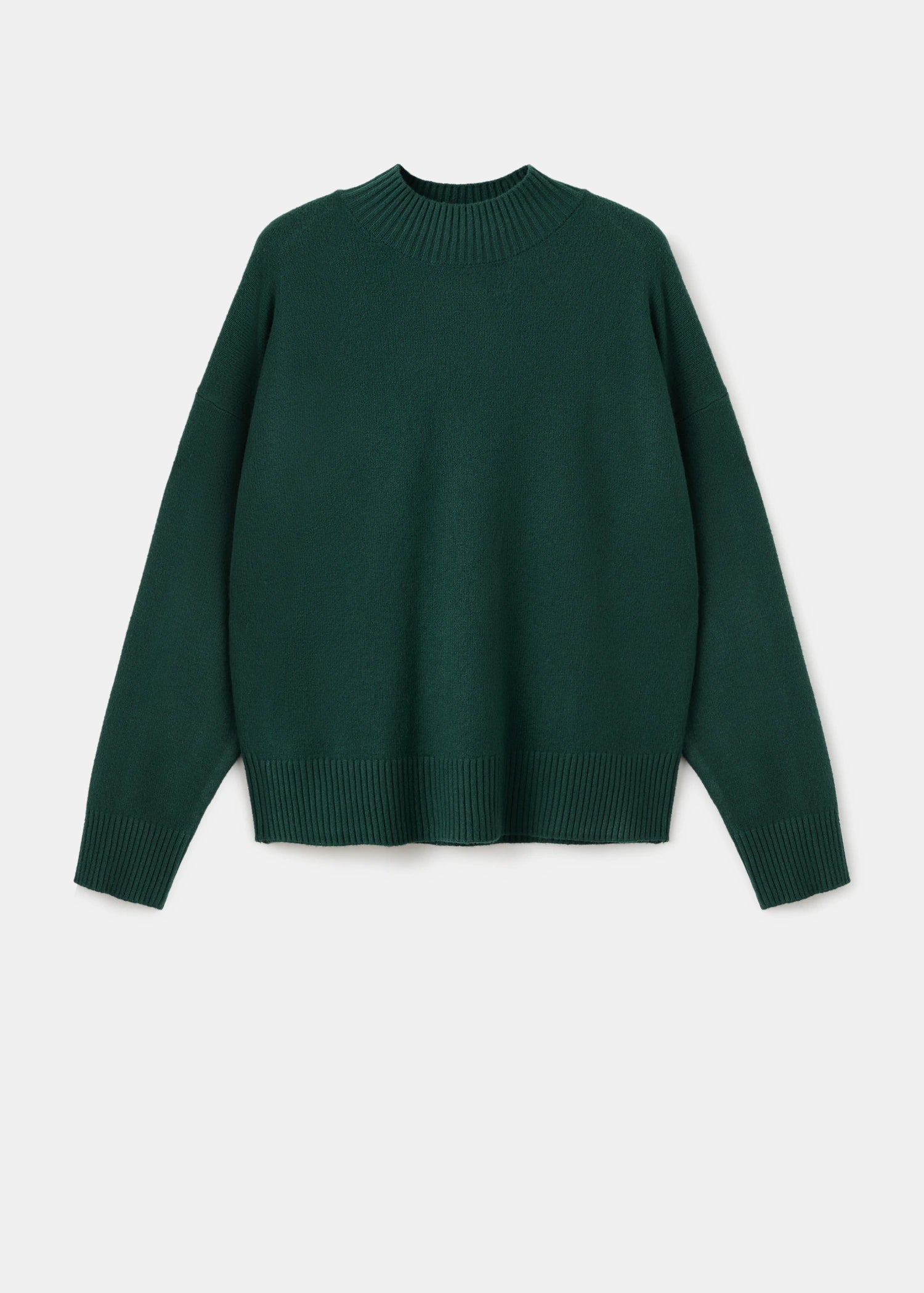 Ribbed Turtleneck Sweater