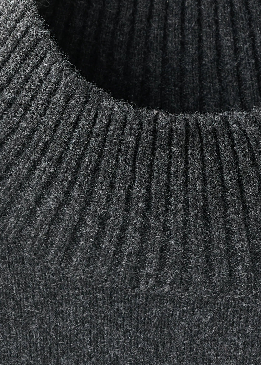 Ribbed Turtleneck Sweater