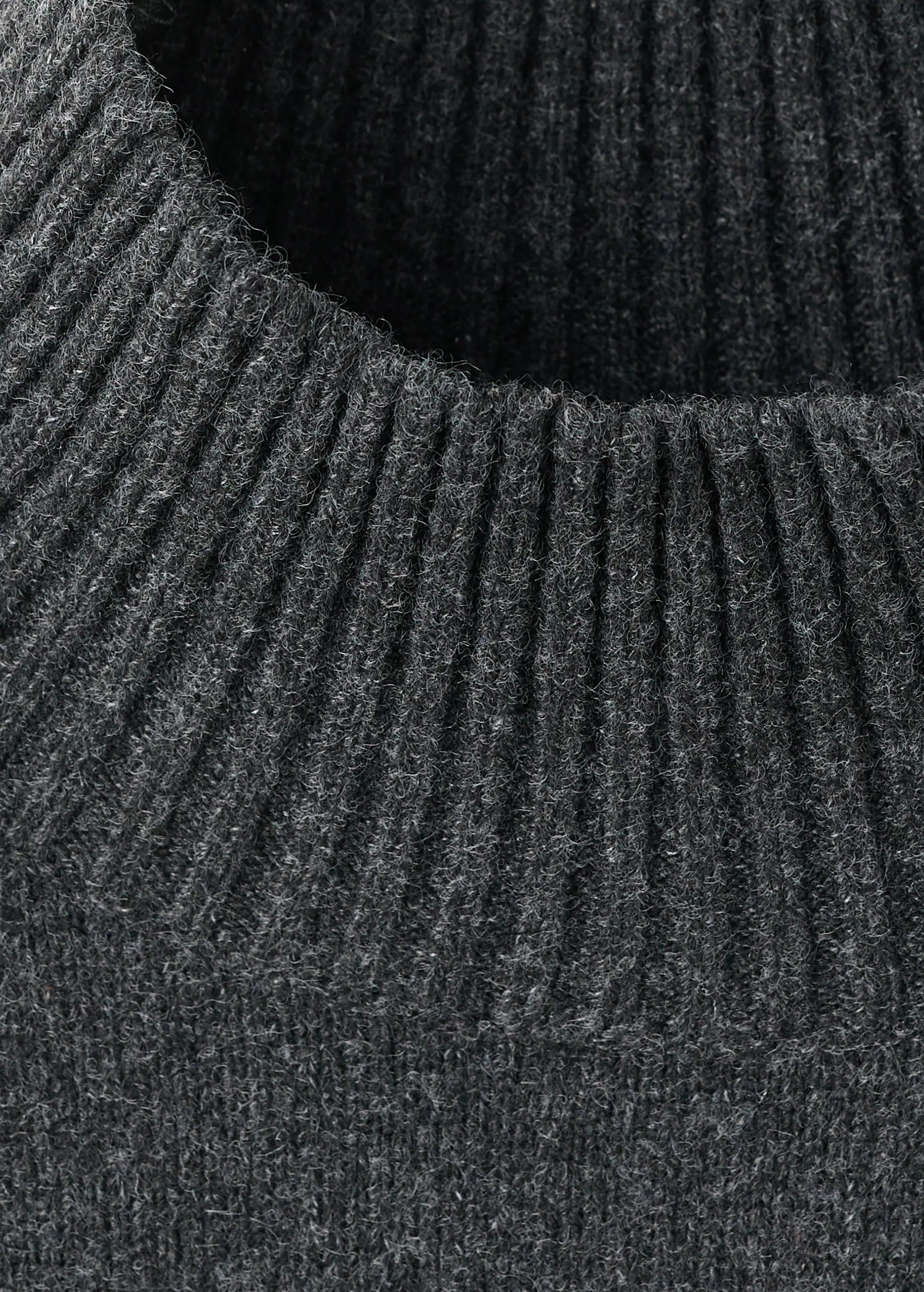 Ribbed Turtleneck Sweater
