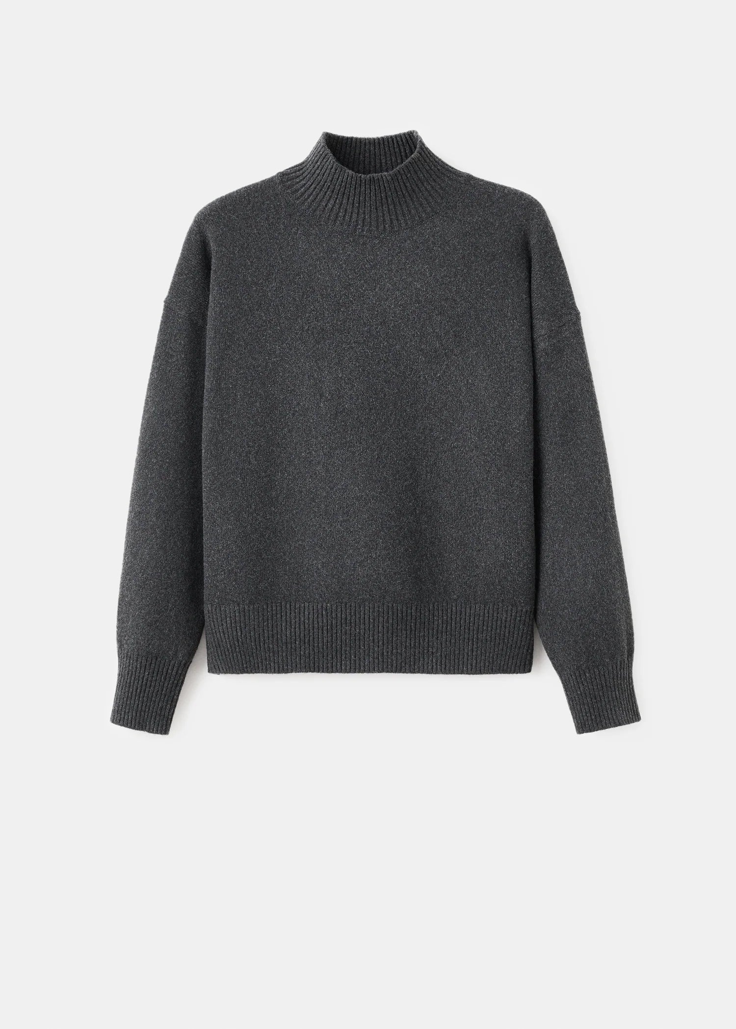 Ribbed Turtleneck Sweater