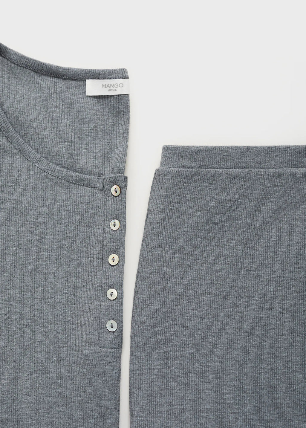 Ribbed Knit Pyjama Trousers