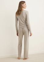 Ribbed Knit Pyjama Trousers