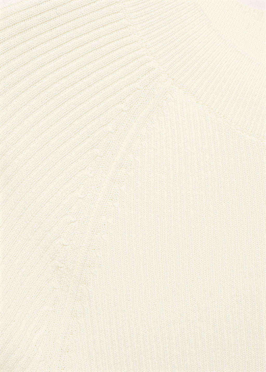 Ribbed Knit Short Sleeved Sweater