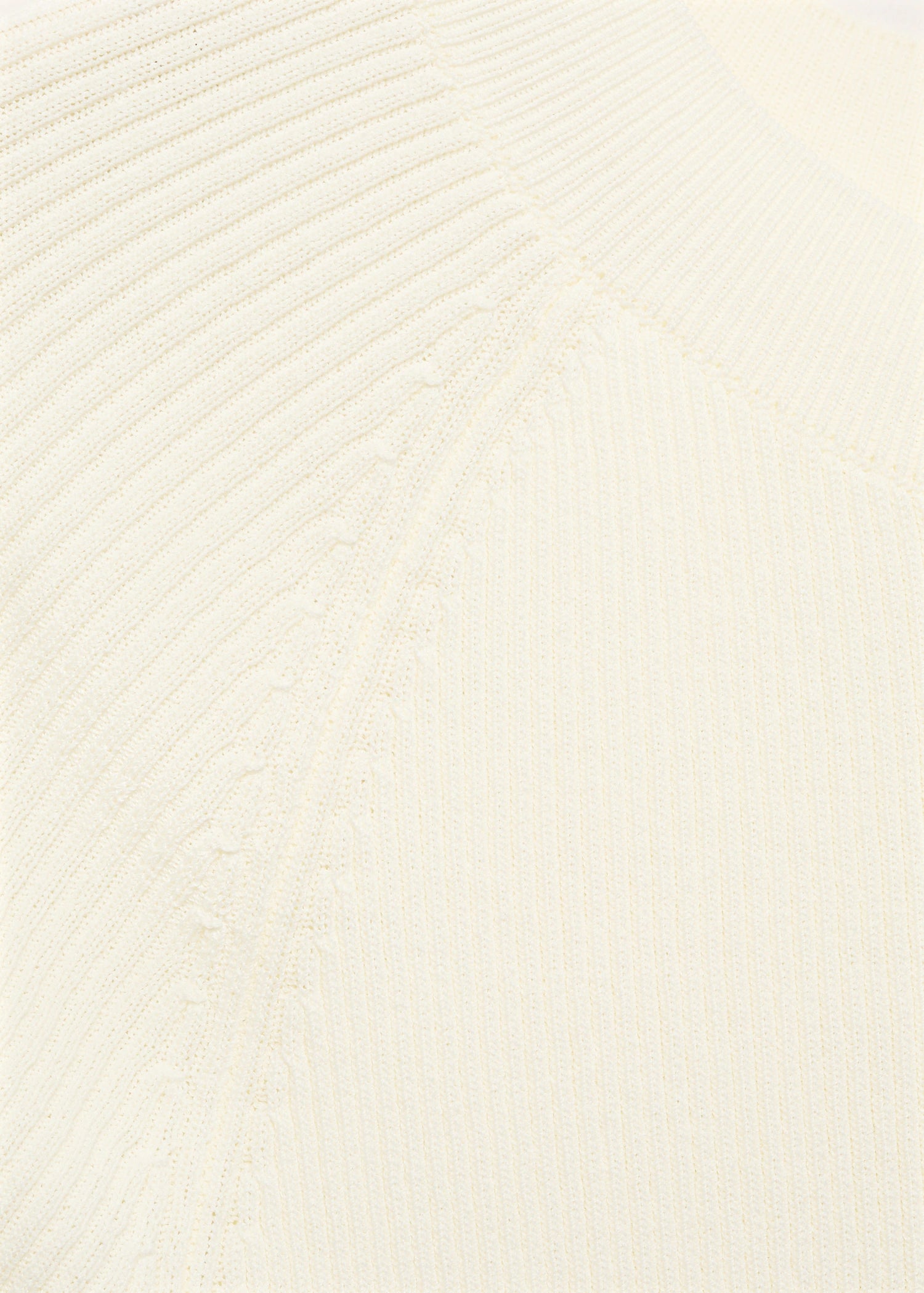 Ribbed Knit Short Sleeved Sweater