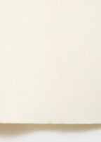 Ribbed Knit Short Sleeved Sweater