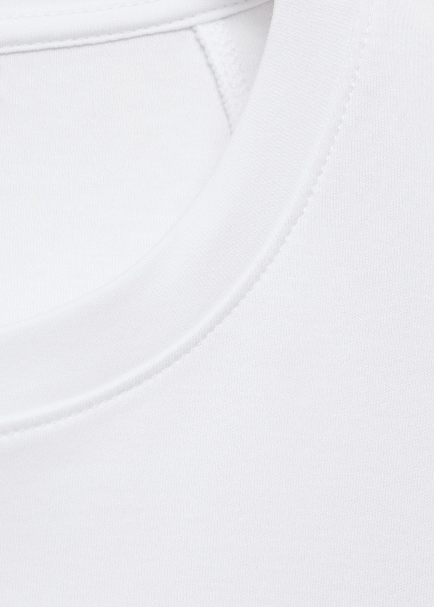 Rounded Neck Cotton T Shirt